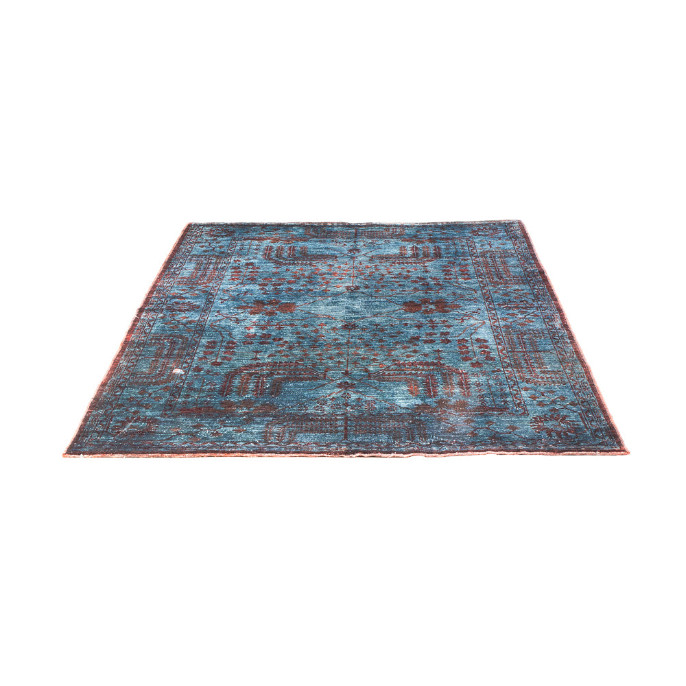 Tappeto Ziegler - Moderno - Vintage/Tinto di moda - 199 x 141 cm - blu