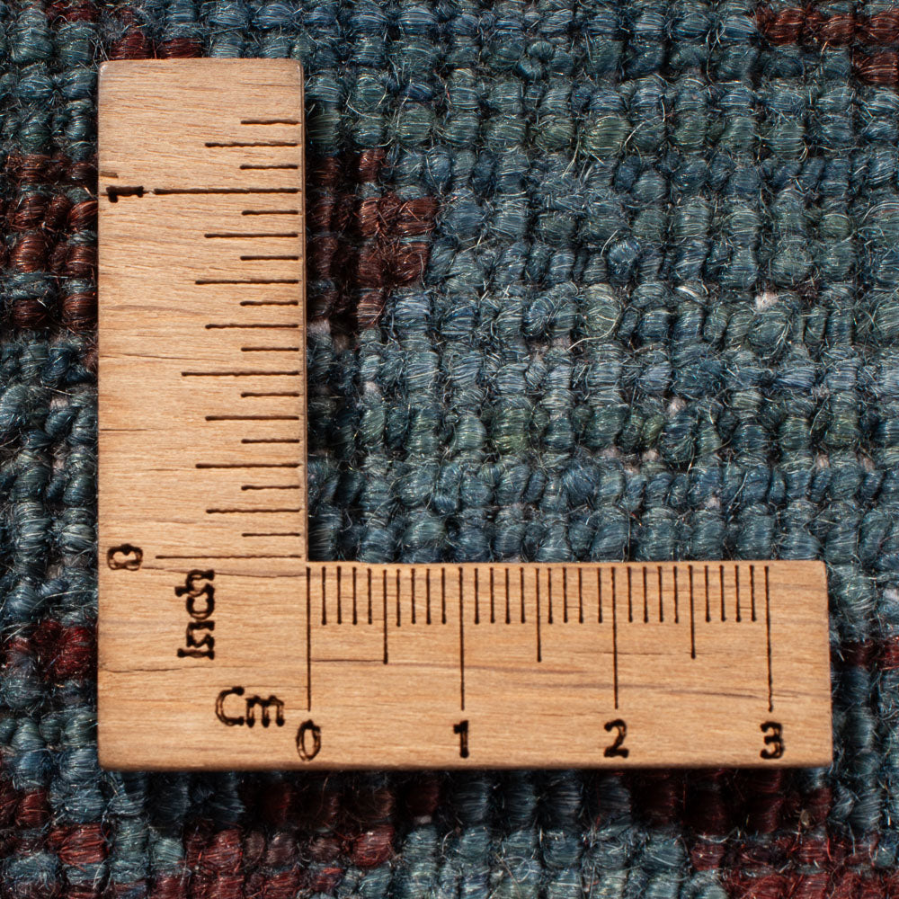 Tappeto Ziegler - Moderno - Vintage/Tinto di moda - 199 x 141 cm - blu