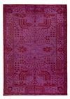 Ziegler moderno Tappeto 139x197cm - Tappeto orientale - Rettangolo / Lilla / 139 x 197 cm Rettangolo