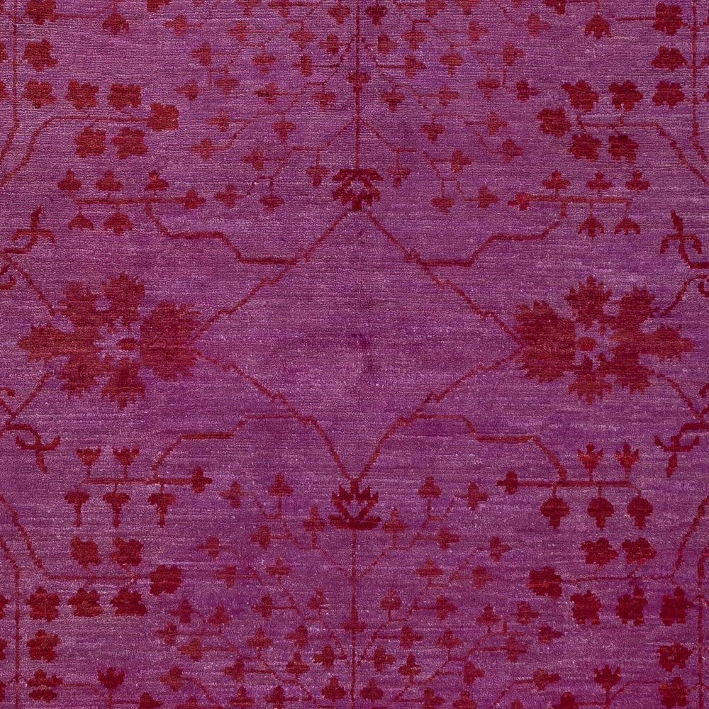 Tappeto Ziegler - Moderno - Vintage/Tinto di moda - 197 x 139 cm - viola