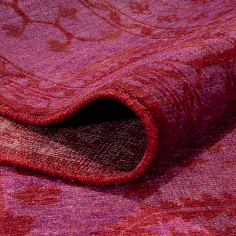 Tappeto Ziegler - Moderno - Vintage/Tinto di moda - 197 x 139 cm - viola