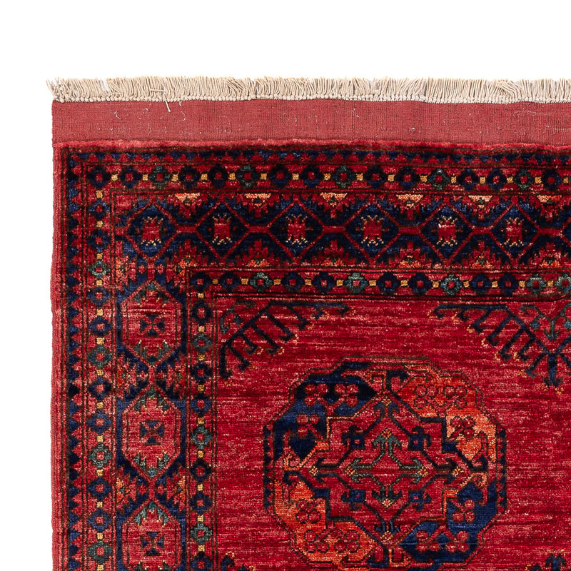 Tappeto afgano - Kunduz - 205 x 153 cm - rosso