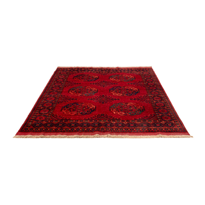 Tappeto afgano - Kunduz - 205 x 153 cm - rosso