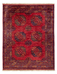 Tappeto afgano - Kunduz - 194 x 156 cm - rosso