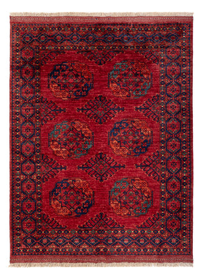 Tappeto afgano - Kunduz - 200 x 155 cm - rosso