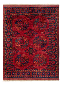 Tappeto afgano - Kunduz - 200 x 155 cm - rosso