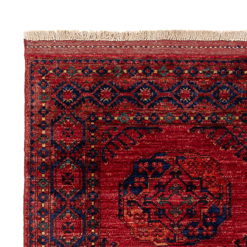 Tappeto afgano - Kunduz - 200 x 155 cm - rosso
