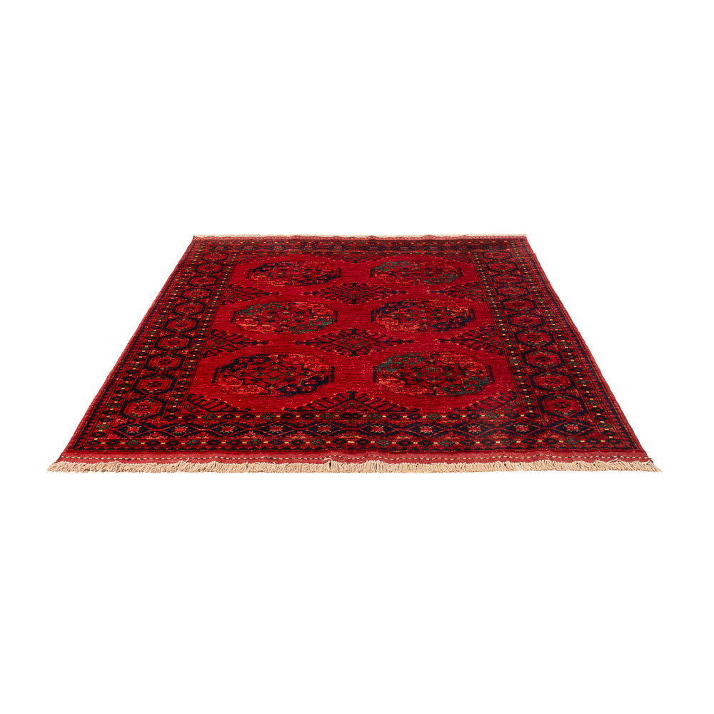 Tappeto afgano - Kunduz - 200 x 155 cm - rosso