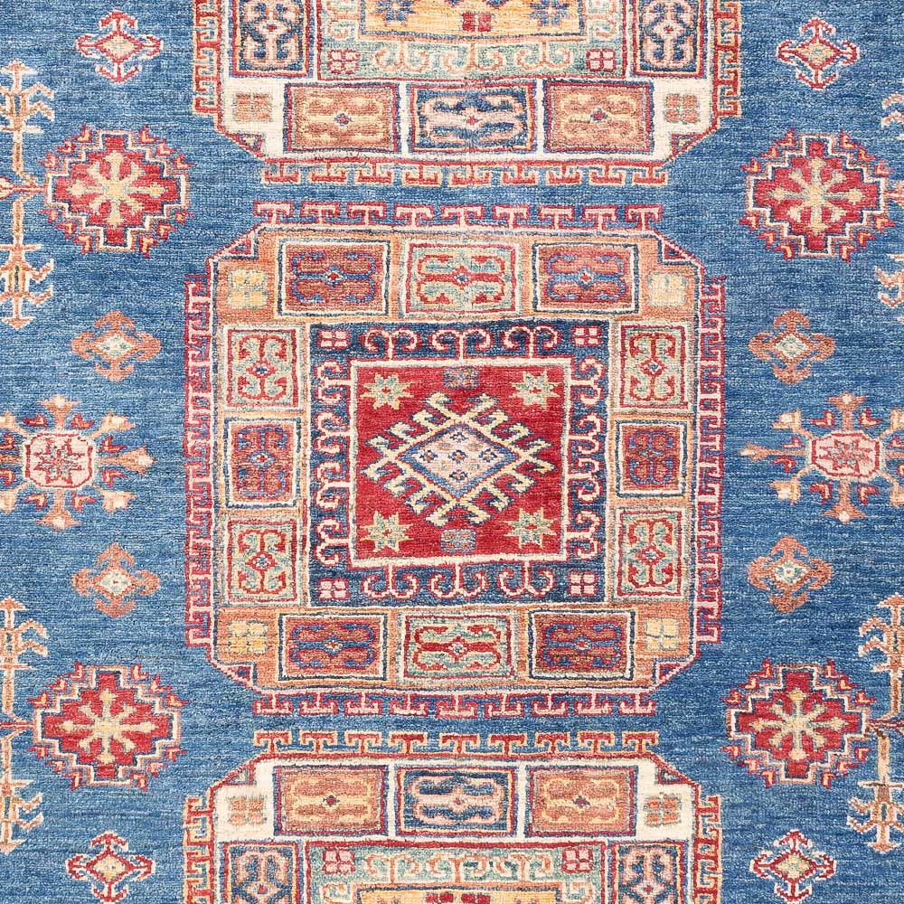 Tappeto Ziegler - Kazak - 205 x 148 cm - blu