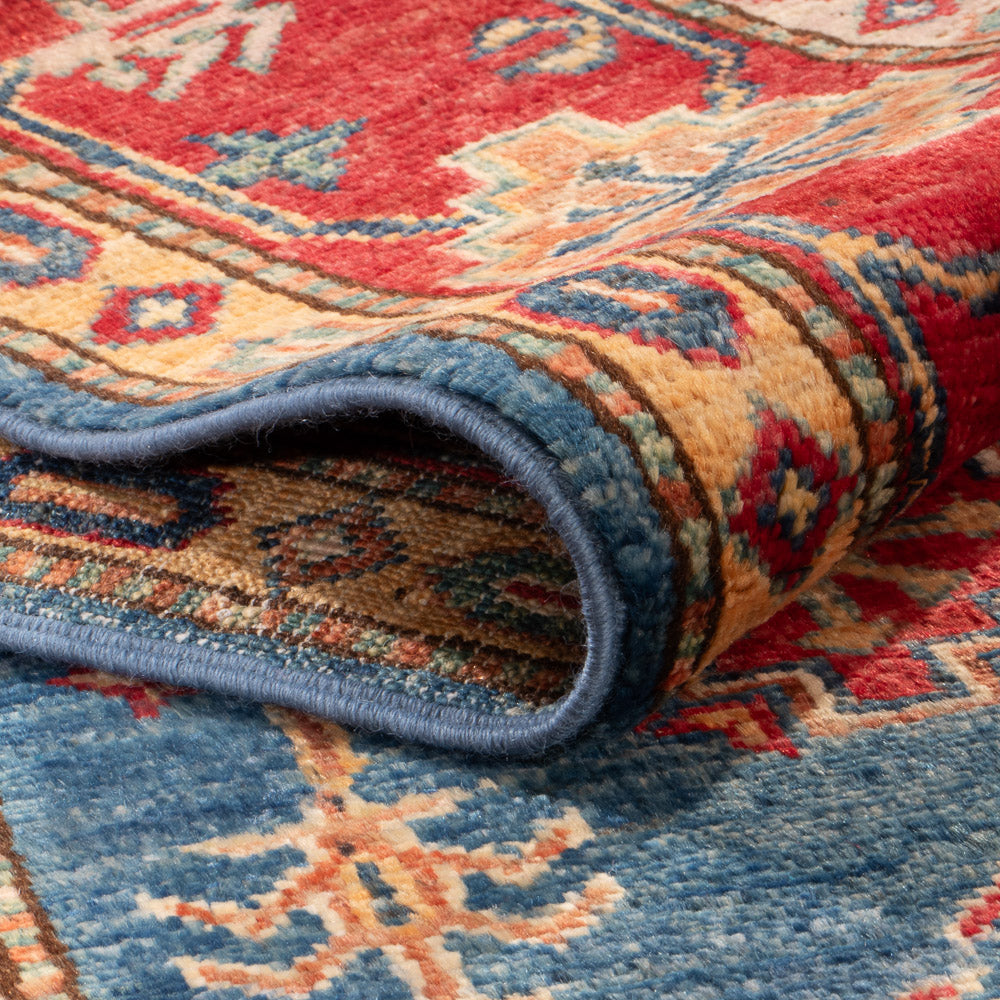 Tappeto Ziegler - Kazak - 205 x 148 cm - blu