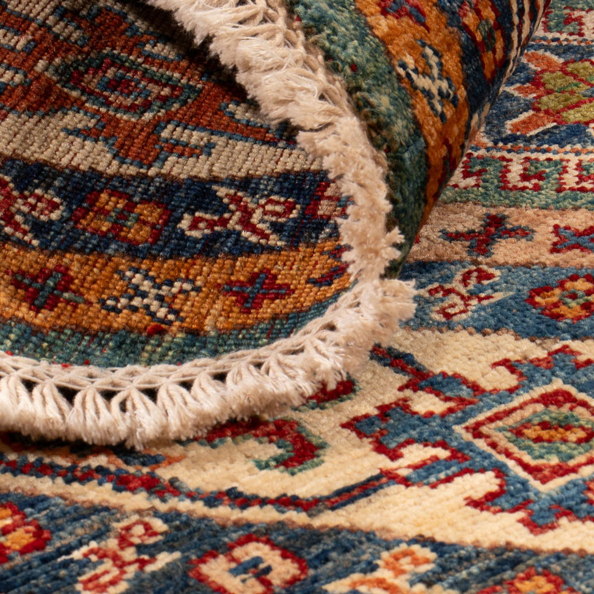 Tappeto Ziegler - Kazak rotondo  - 151 x 147 cm - verde