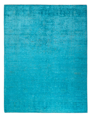 Tappeto Ziegler - Moderno - Vintage/Tinto di moda - 199 x 151 cm - blu