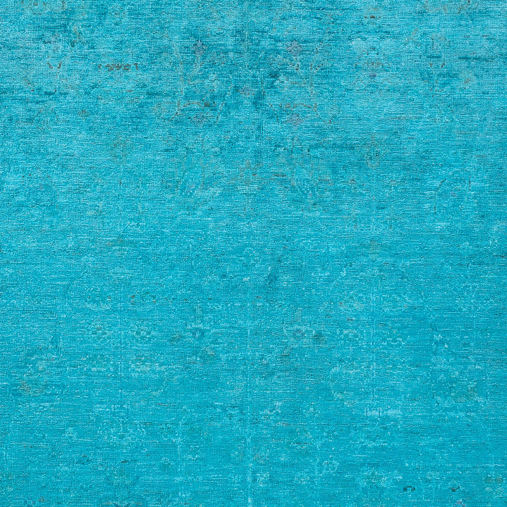Tappeto Ziegler - Moderno - Vintage/Tinto di moda - 199 x 151 cm - blu