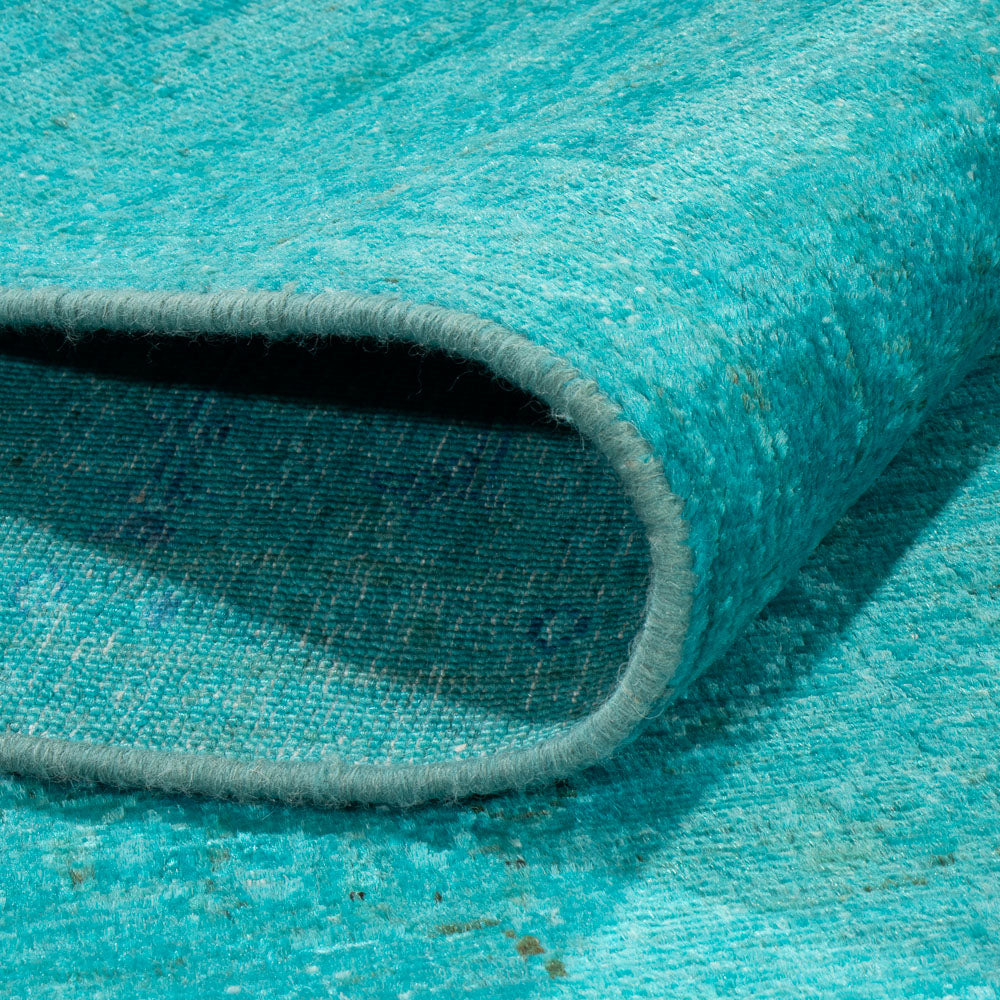 Tappeto Ziegler - Moderno - Vintage/Tinto di moda - 199 x 151 cm - blu