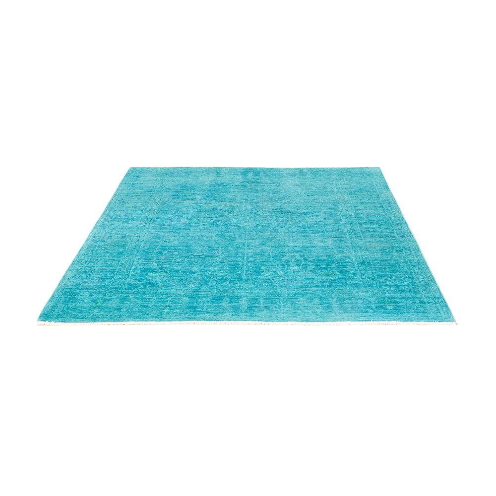 Tappeto Ziegler - Moderno - Vintage/Tinto di moda - 199 x 151 cm - blu