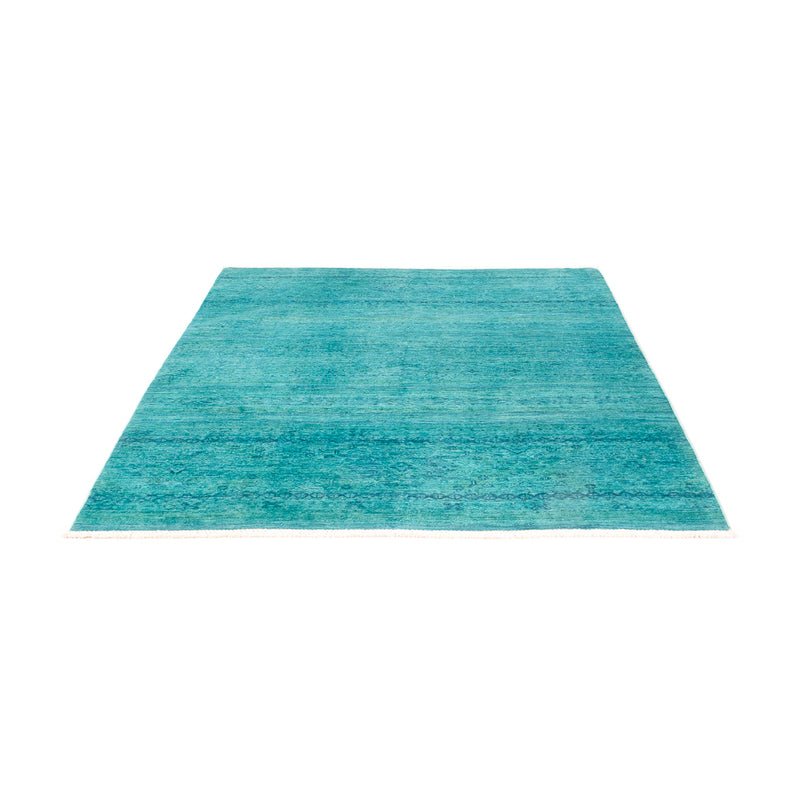 Tappeto Ziegler - Moderno - Vintage/Tinto di moda - 210 x 153 cm - blu