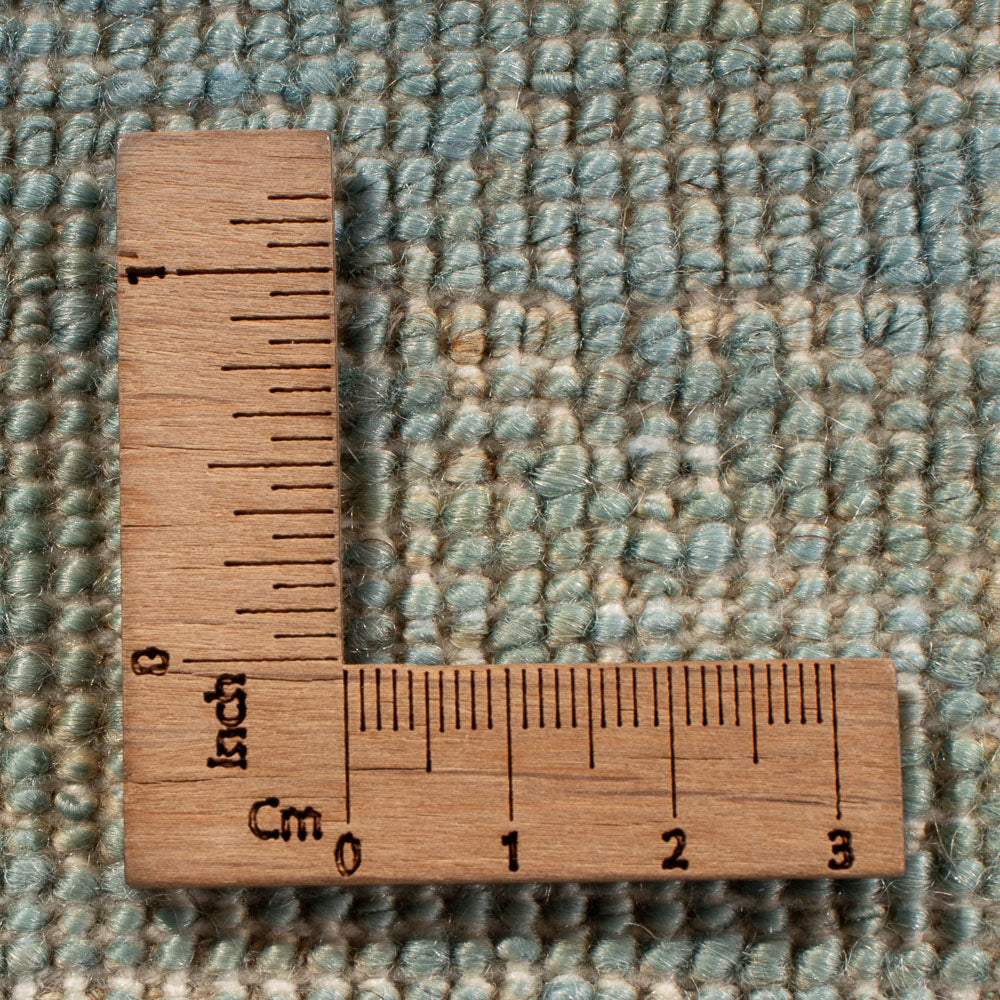 Tappeto Ziegler - Moderno - Vintage/Tinto di moda - 194 x 149 cm - blu chiaro