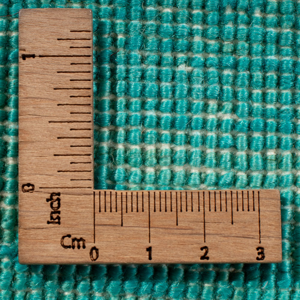 Tappeto Ziegler - Moderno - Vintage/Tinto di moda - 193 x 148 cm - turchese