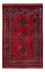 Tappeto afgano - 182 x 120 cm - rosso