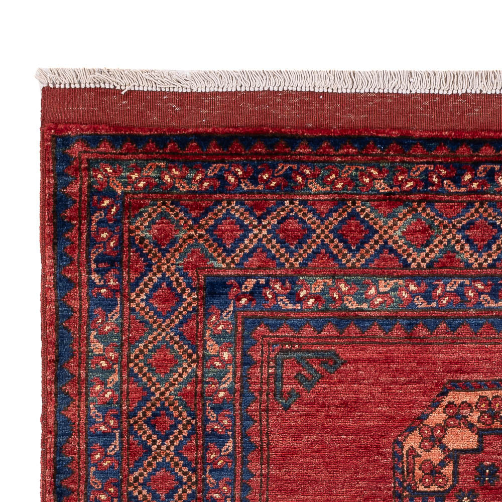 Tappeto afgano - 181 x 124 cm - rosso