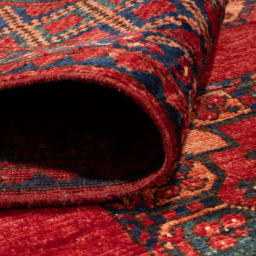 Tappeto afgano - 181 x 124 cm - rosso