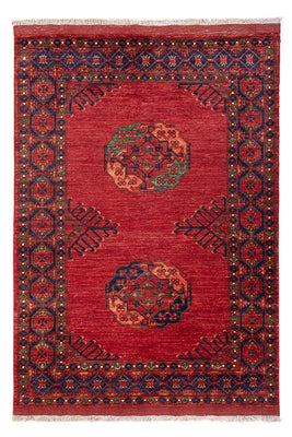 Tappeto afgano - 181 x 122 cm - rosso