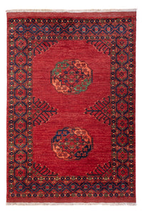 Tappeto afgano - 181 x 122 cm - rosso
