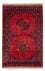 Tappeto afgano - 188 x 123 cm - rosso