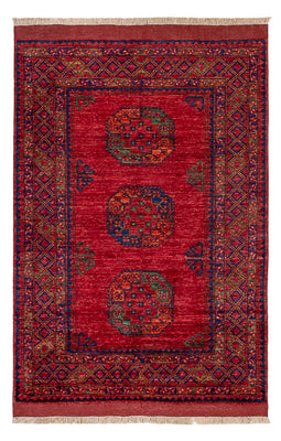 Tappeto afgano - 182 x 122 cm - rosso