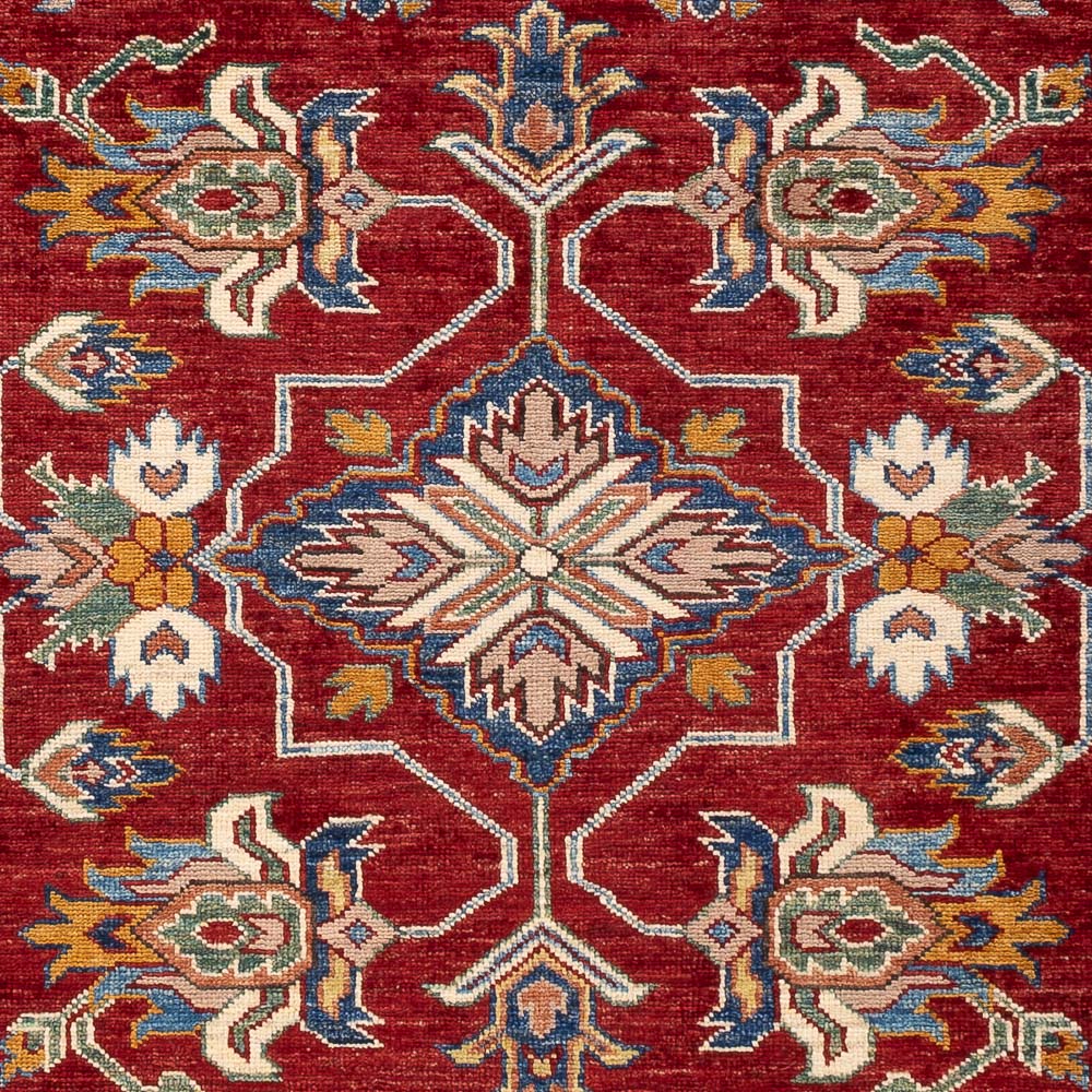 Tappeto Ziegler - Kazak - Reale - 178 x 122 cm - rosso bordeaux