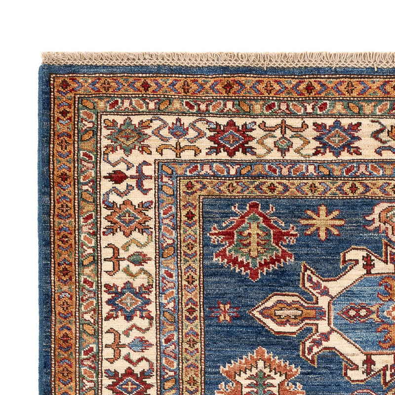 Tappeto Ziegler - Kazak - Reale - 170 x 122 cm - blu scuro