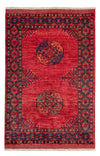 Tappeto afgano 122x182cm - Tappeto orientale - Rettangolo / Rosso / 122 x 182 cm Rettangolo
