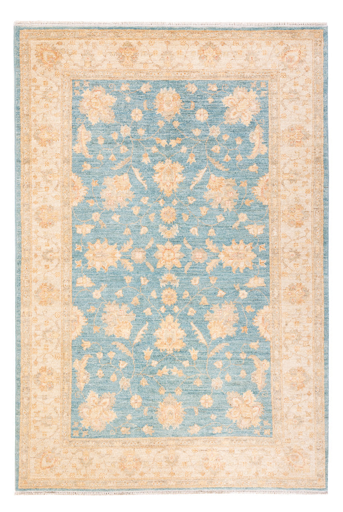 Tappeto Ziegler - 185 x 122 cm - blu mare