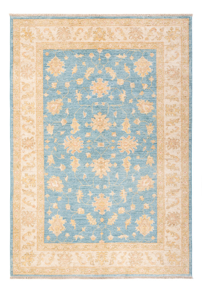 Tappeto Ziegler - 177 x 122 cm - blu mare