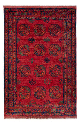 Tappeto afgano - Kunduz - 317 x 213 cm - rosso