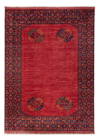 Tappeto afgano - Kunduz - 296 x 217 cm - rosso