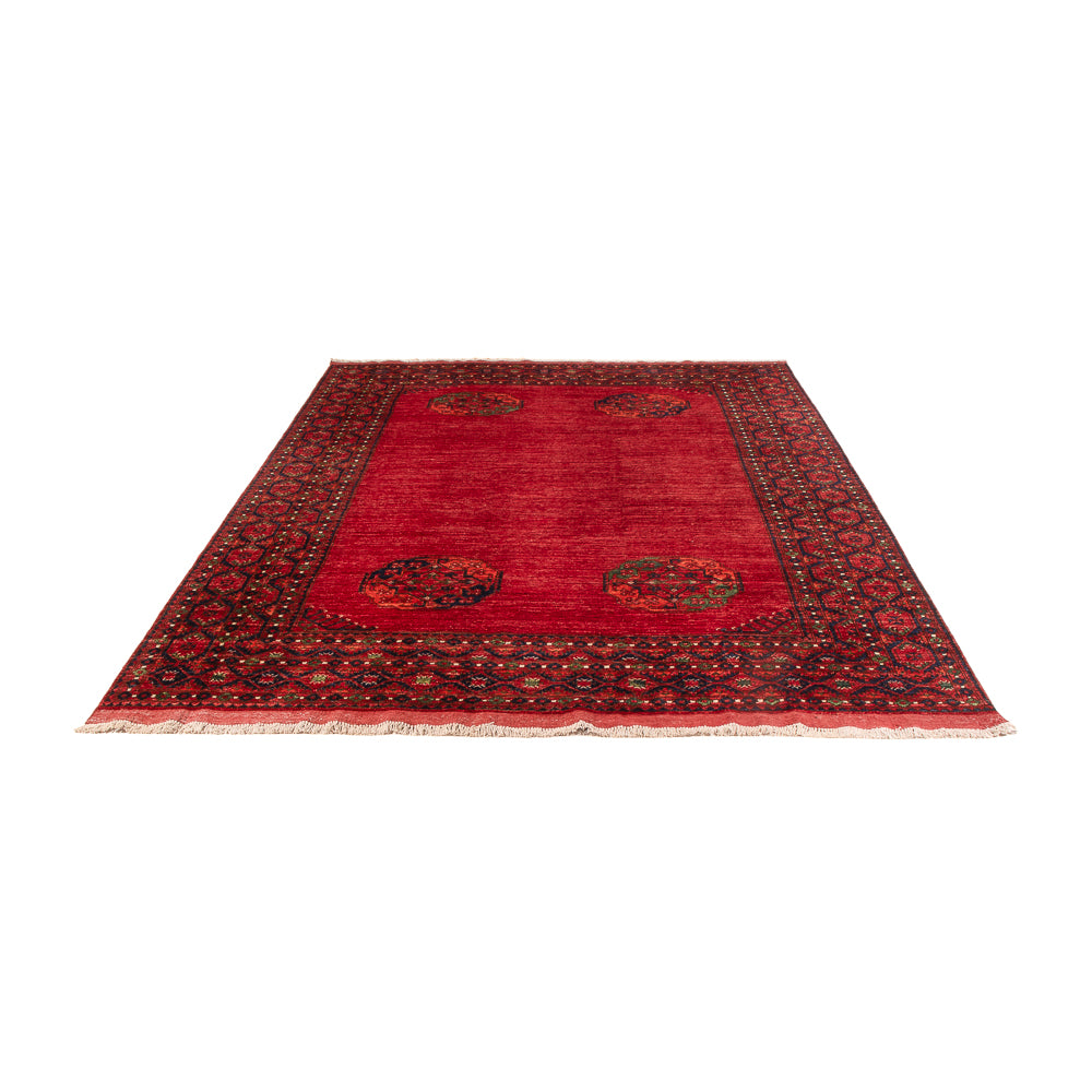 Tappeto afgano - Kunduz - 296 x 217 cm - rosso