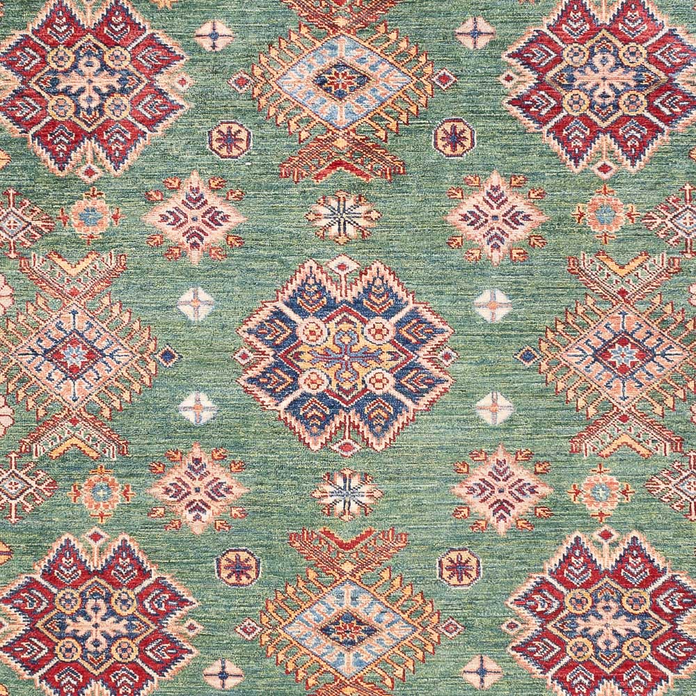 Tappeto Ziegler - Kazak - 296 x 201 cm - verde chiaro