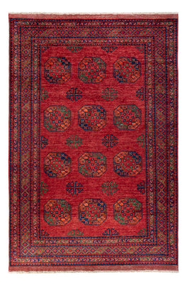Tappeto afgano - Kunduz - 307 x 207 cm - rosso