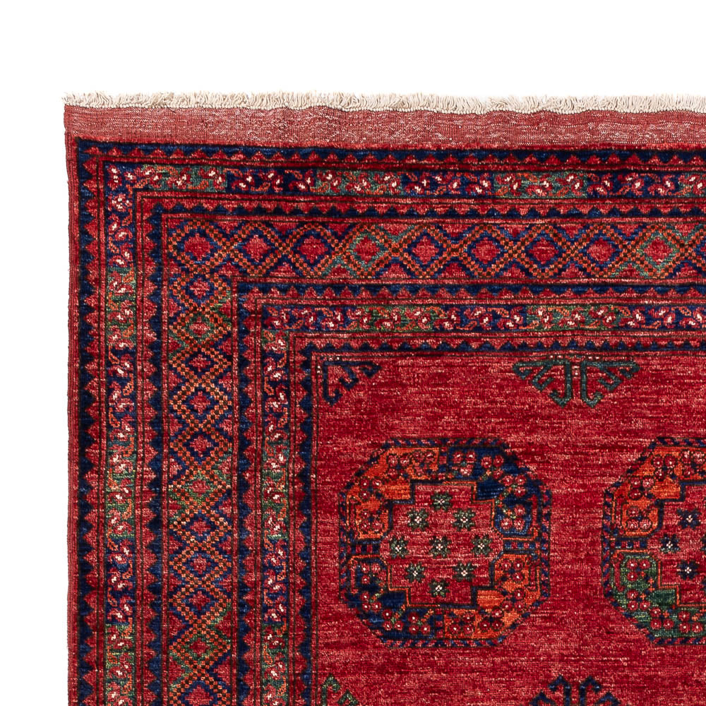 Tappeto afgano - Kunduz - 307 x 207 cm - rosso