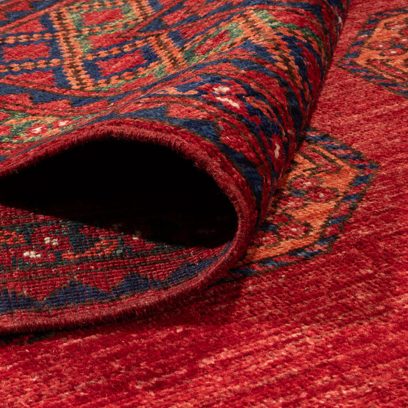 Tappeto afgano - Kunduz - 307 x 207 cm - rosso