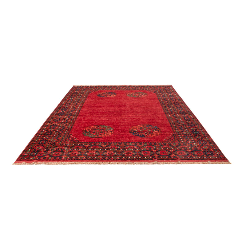 Tappeto afgano - Kunduz - 294 x 203 cm - rosso