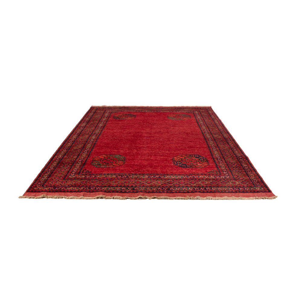 Tappeto afgano - Kunduz - 294 x 206 cm - rosso