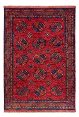 Tappeto afgano - Kunduz - 297 x 207 cm - rosso