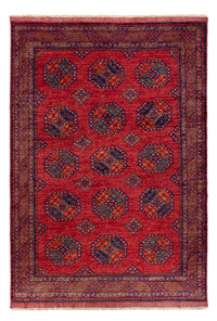 Tappeto afgano - Kunduz - 297 x 207 cm - rosso