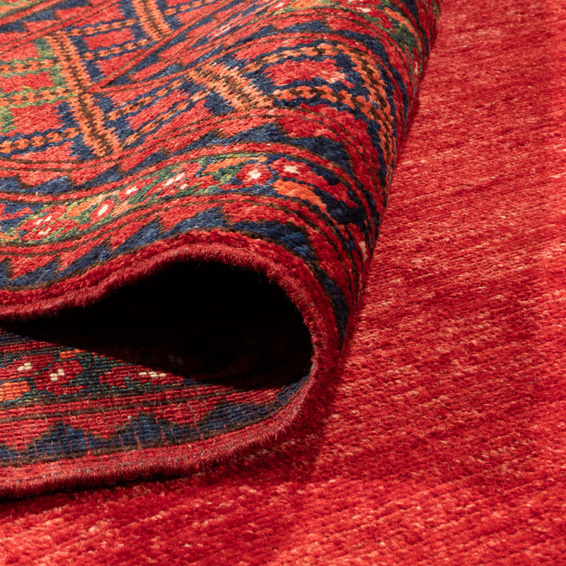 Tappeto afgano - Kunduz - 305 x 204 cm - rosso