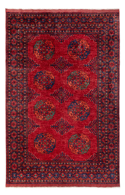 Tappeto afgano - Kunduz - 312 x 208 cm - rosso