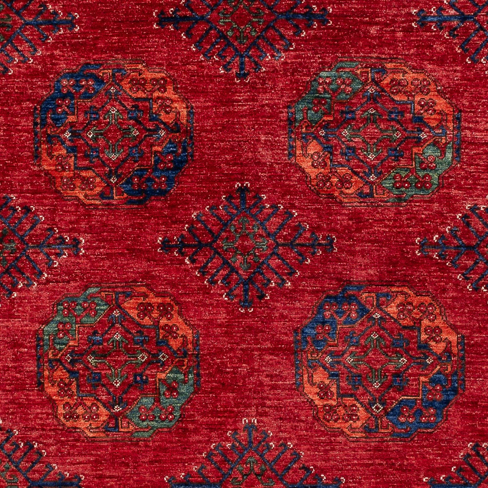 Tappeto afgano - Kunduz - 312 x 208 cm - rosso