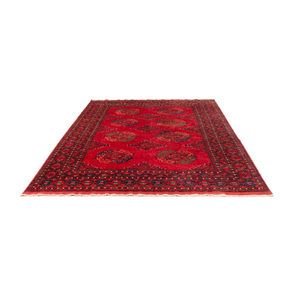 Tappeto afgano - Kunduz - 312 x 208 cm - rosso