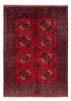 Tappeto afgano - Kunduz - 287 x 215 cm - rosso